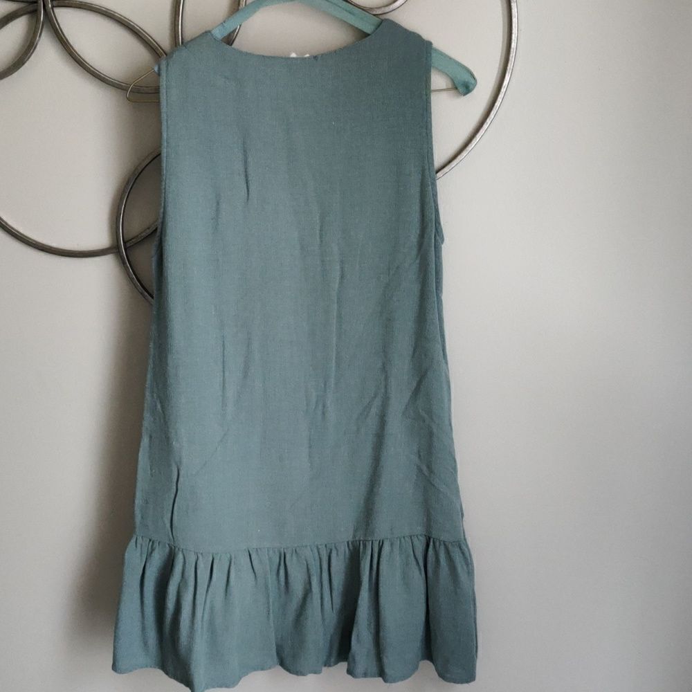 Entro button down  tank dress - Picture 5 of 8